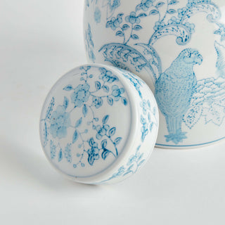 MONARCH PARROT LIDDED JAR