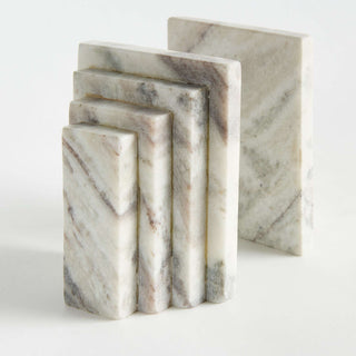 JAQUELINE MARBLE BOOKENDS ST/2