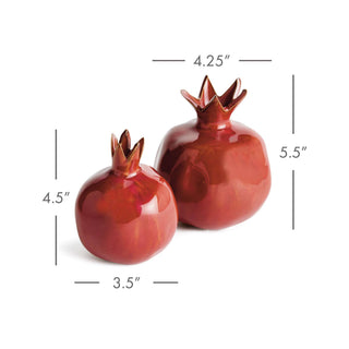 POMEGRANATE BUD VASES ST/2