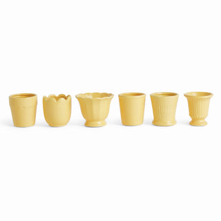MIRABELLE MINI CACHEPOTS, SET OF 6