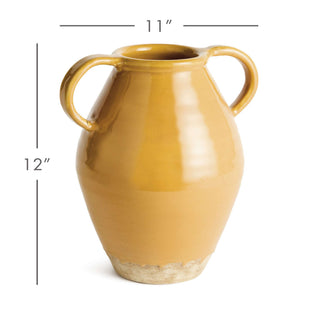 MAISHA VASE WITH HANDLES SMALL