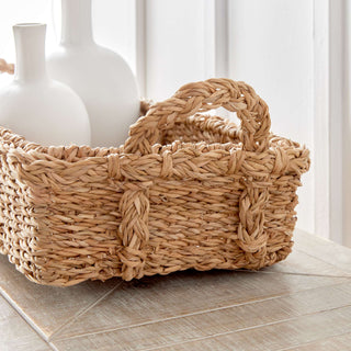 SEAGRASS LONG RECTANGULAR TRAYS, SET OF 2