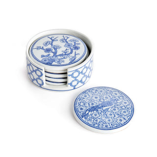 DYNASTY LINK COASTERS, SET OF 6