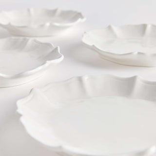 DAHLIA CANAPE PLATES, SET OF 4