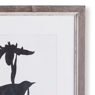 BIRD SILHOUETTE PRINTS, SET OF 4