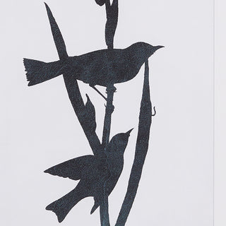 BIRD SILHOUETTE PRINTS, SET OF 4