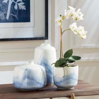 BARCLAY BUTERA BRUSHSTROKE VASE SHORT