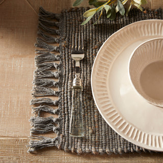 RAE WOVEN FRINGE PLACEMAT