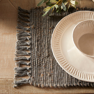 RAE WOVEN FRINGE PLACEMAT