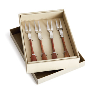 HAISLEY CHEESE FORKS, SET OF 4