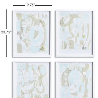 BACCHUS PRINTS, SET OF 4