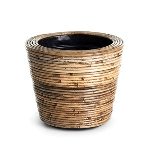 WRAPPED DRY BASKET PLANTER 13.75"