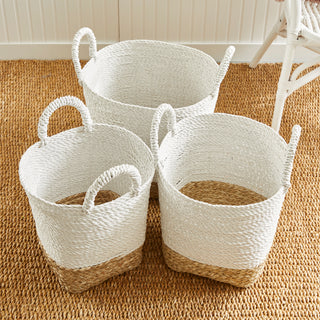 MADURA MARKET BASKETS, SET OF 3