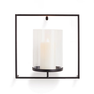 GRAFTON SQUARE WALL CANDLEHOLDER