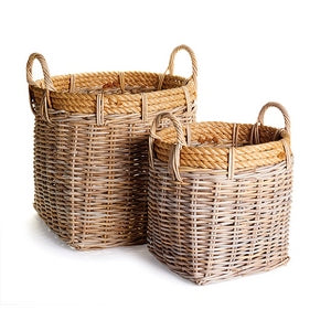 SONOMA HARVEST BASKETS, SET OF 2