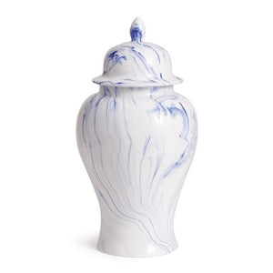 BARCLAY BUTERA MARBLEIZED GINGER JAR LARGE