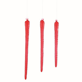 ORGANIC BLOODCICLE ORNAMENTS, SET OF 3